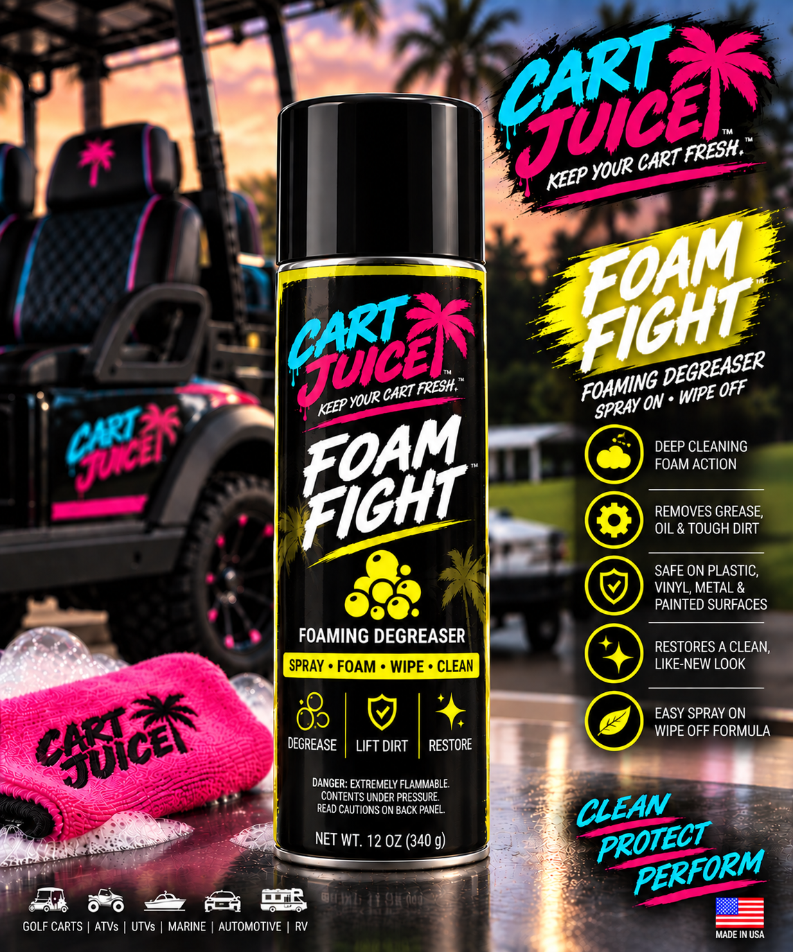 FOAM FIGHT — Foaming Degreaser