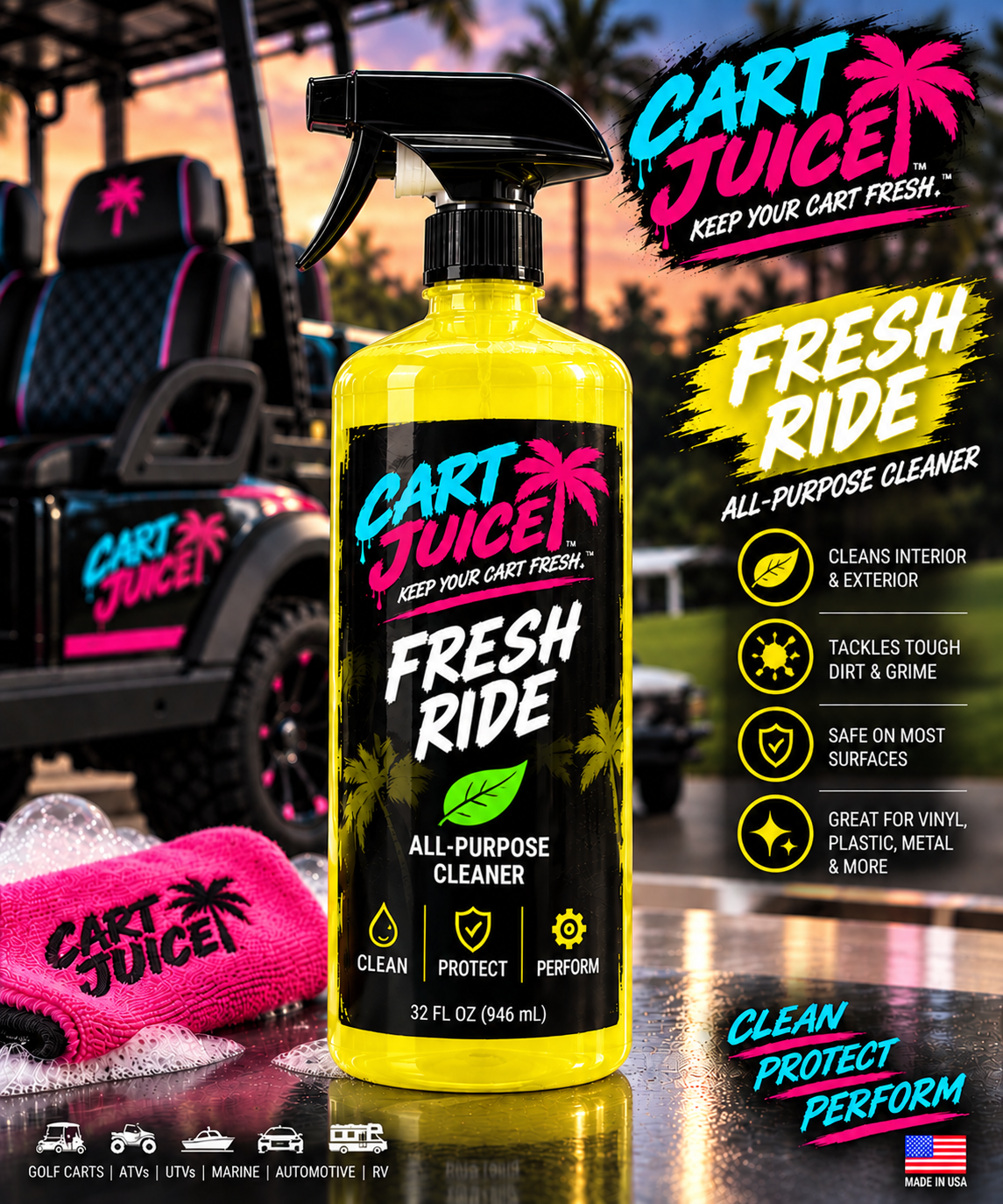 FRESH RIDE — All-Purpose Cleaner