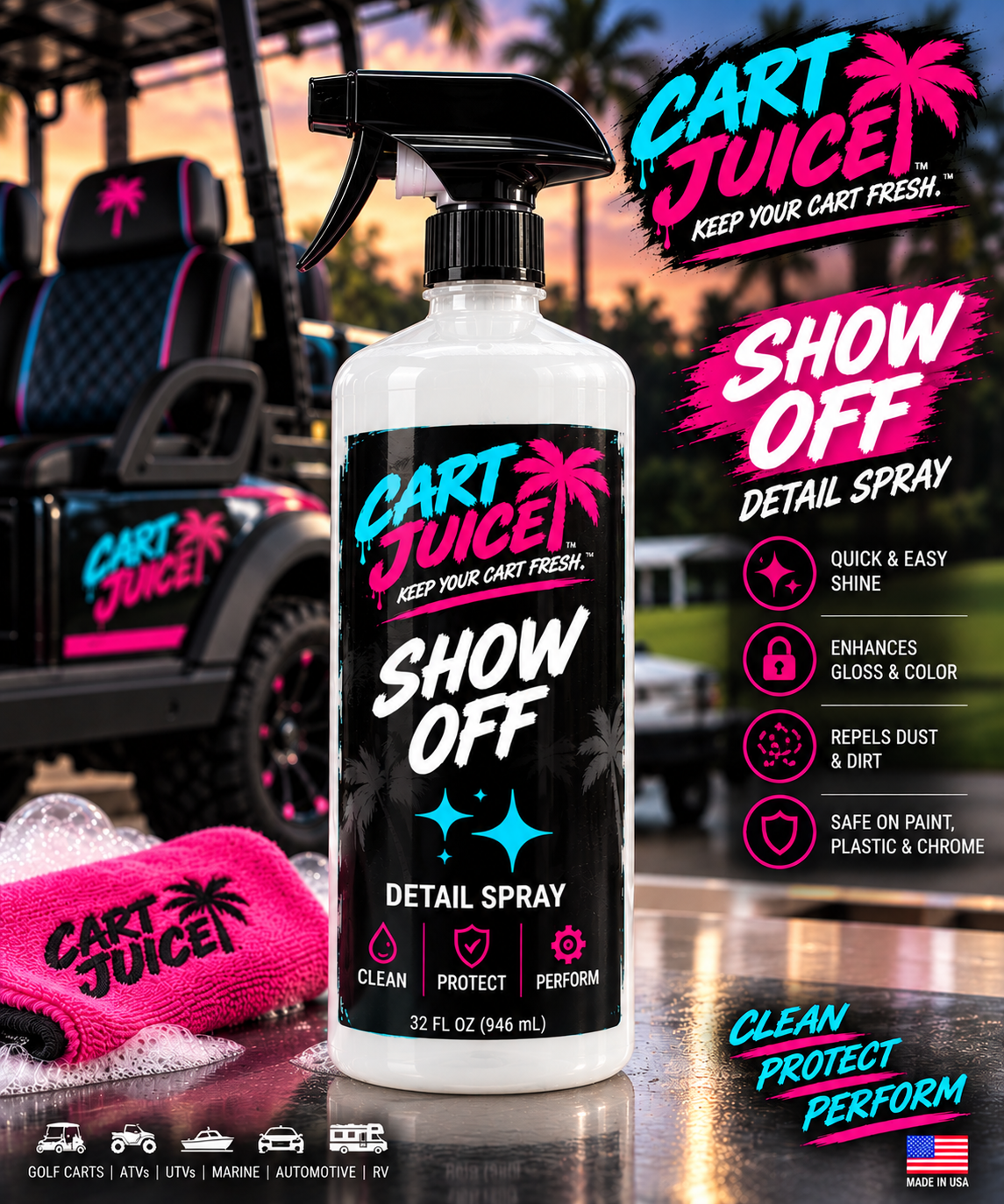 SHOW OFF — Showroom Shine Detail Spray